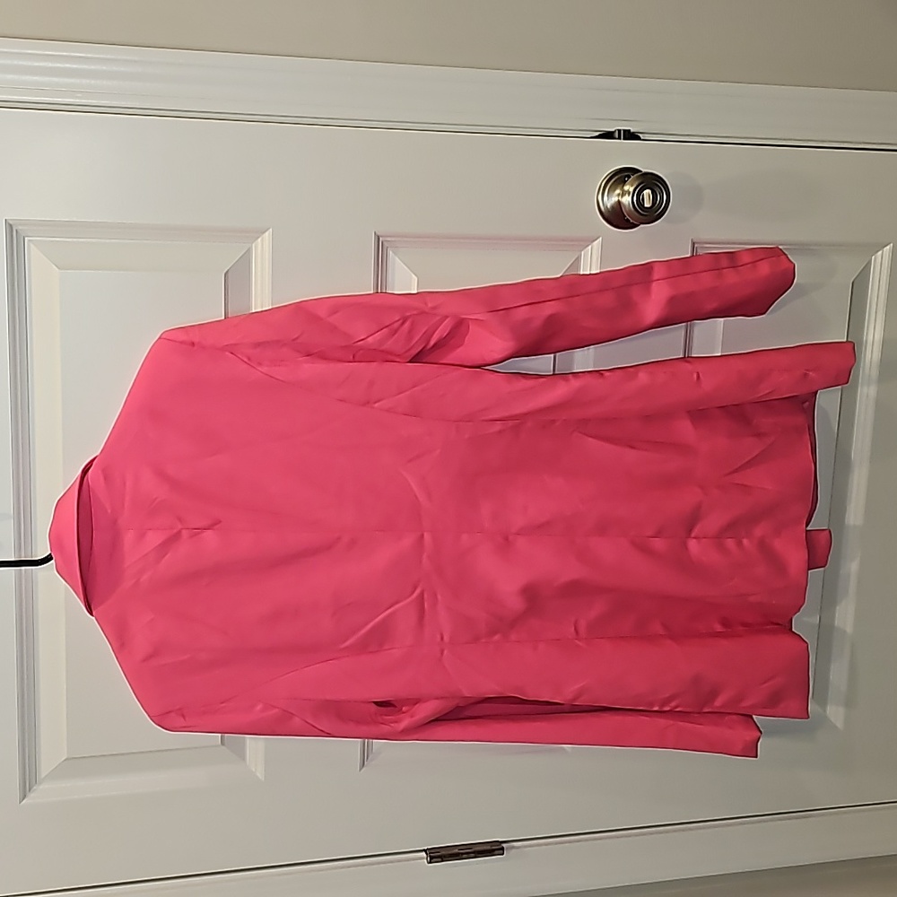 NWT Pretty Little Thing Bubblegum Pink Double Breasted Jacket (8) - Picture 3 of 4